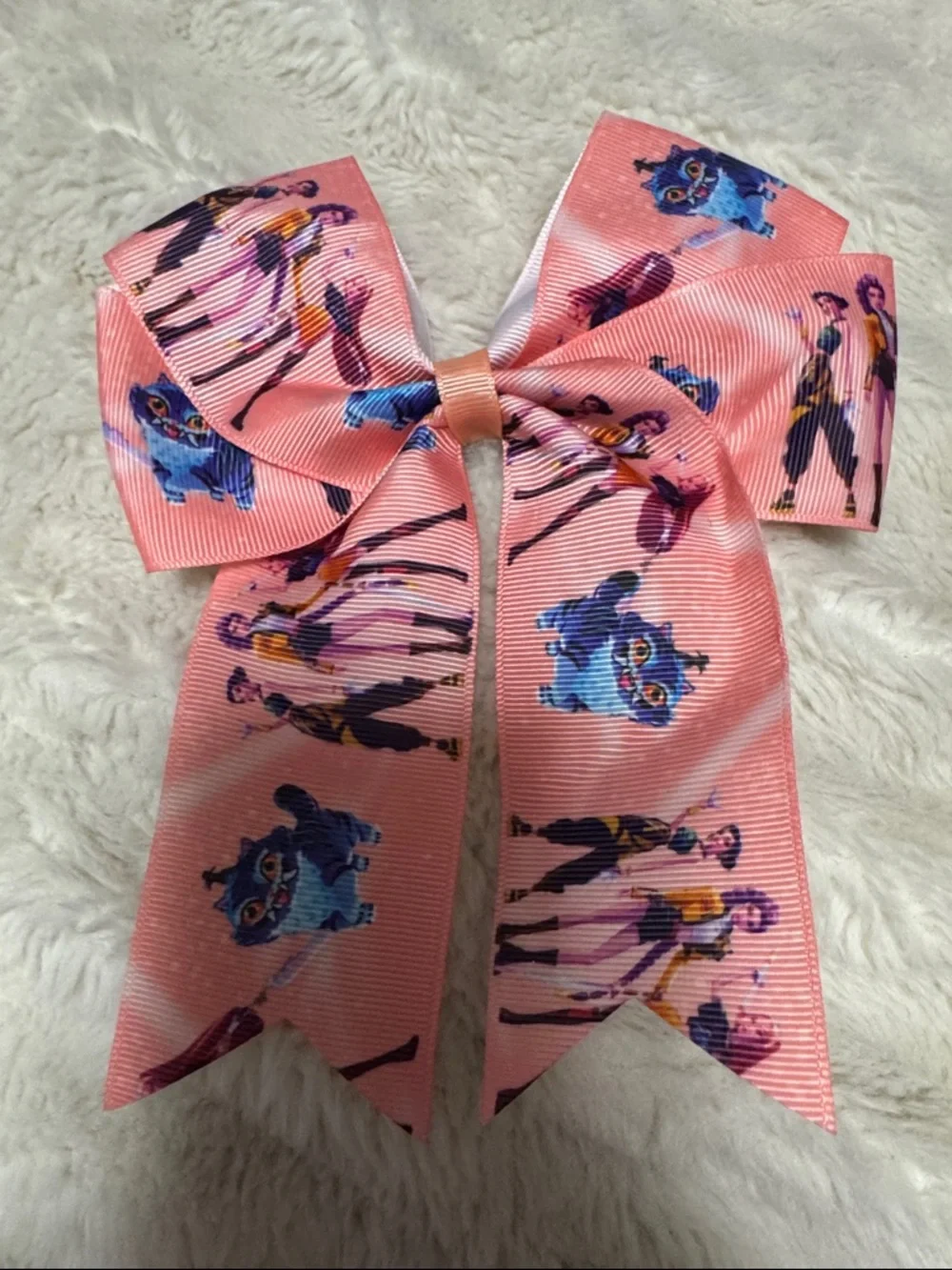 K-Pop Girls' Colorful Character Hair Bows - (choose 1)
